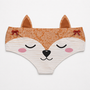 Ear Pantie - Foxy (6-10 UK Size) - Kukubird-UK