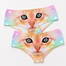 Horn Pantie - Rainbow Sparkle Kitticorn (6-10 UK Size) - Kukubird-UK