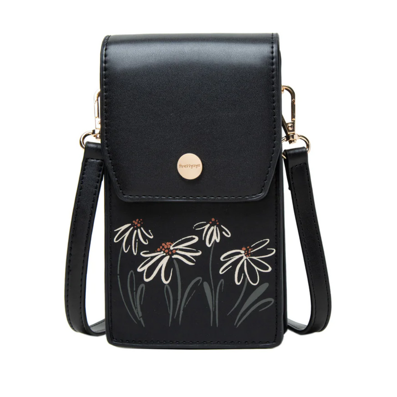 Floral Phone Crossbody Bag
