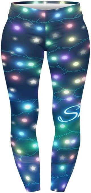 Curve Leggings (14-18 UK Size) - Christmas Light