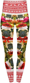 Highwaisted Leggings (10-16 UK Size) - Pugmas