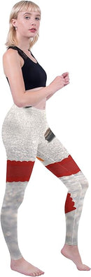 Regular Leggings (8-14 UK Size) - Snowman