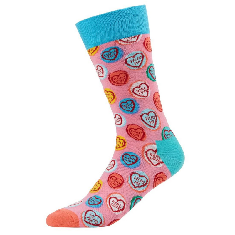 Socks - Valentines Sweets Hearts