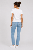 T-shirt - Love Your Body White - Kukubird-UK