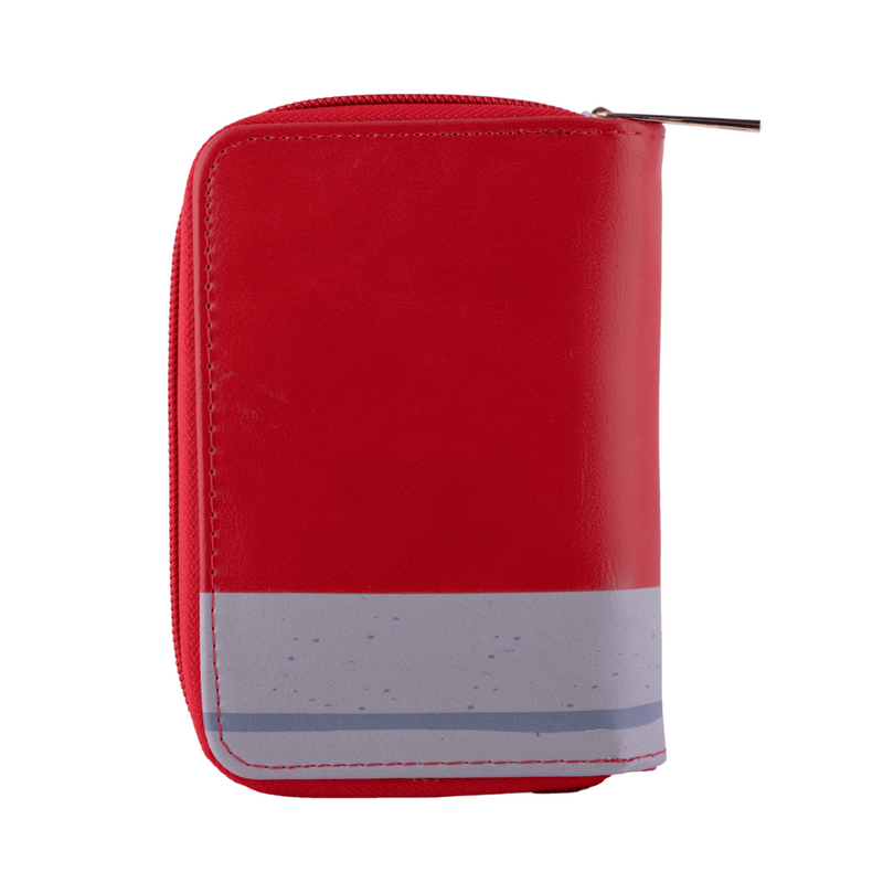 Kukubird Medium Purse Elephant And Mouse Purse - Red - Kukubird-UK