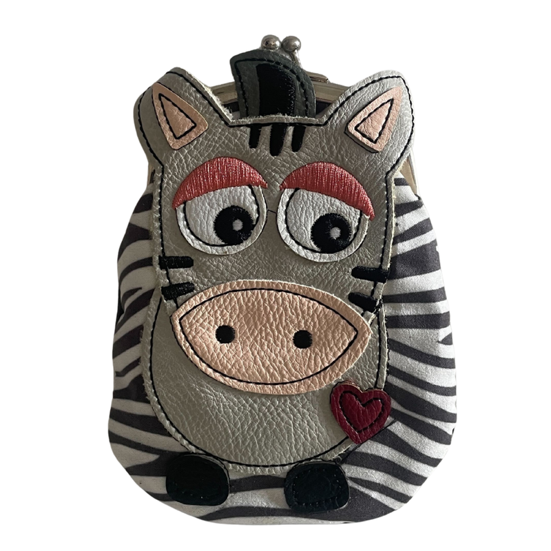 Zebra Coin Pouch