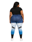 Highwaisted Leggings (10-16 UK Size) - Over The Moon - Kukubird-UK
