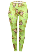 Regular Leggings (8-12 UK Size) - Hedgicorn - Kukubird-UK