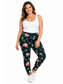 Curve Leggings (14-18 UK Size) - Slothmas - Kukubird-UK