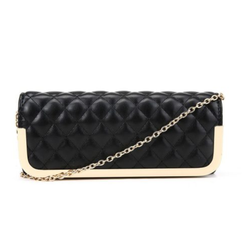 The Diamond Stitched Clutch