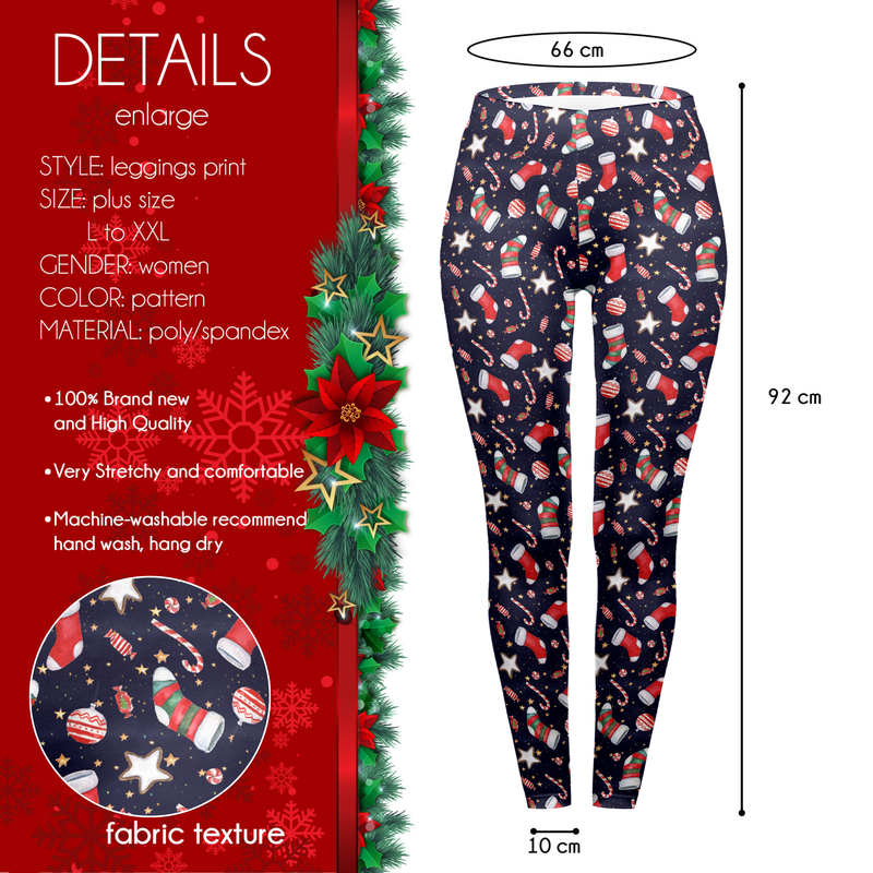 Regular Leggings (8-14 UK Size) - Stocking Filler