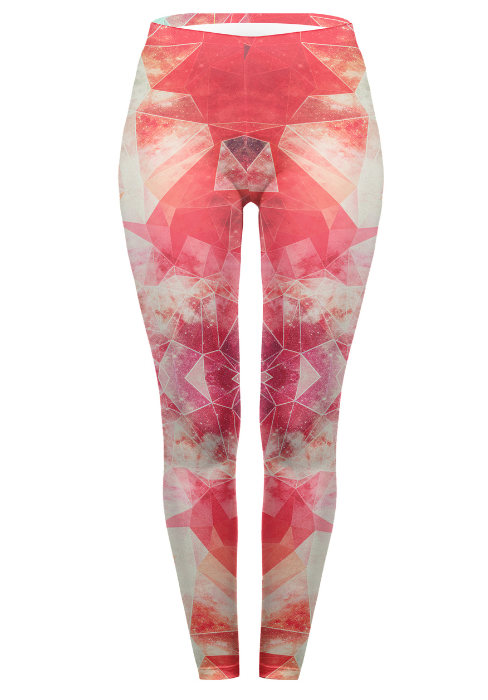 Regular Leggings (8-12 UK Size) - Pink Poly Cosmo