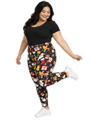 Curve Leggings (14-18 UK Size) - Christmas Things - Kukubird-UK