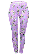 Regular Leggings (8-12 UK Size) - Zebracorn - Kukubird-UK