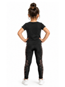 Children's Leggings - Midnight Walk - Kukubird-UK