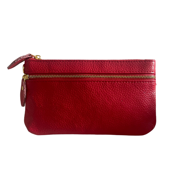 Red Zipper Pouch