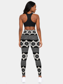 Regular Leggings (8-14 UK Size) - Winter Dots - Kukubird-UK