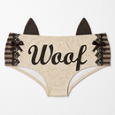 Ear Pantie - Woof Pug (6-10 UK Size) - Kukubird-UK