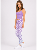 Regular Leggings (8-12 UK Size) - Mermaid Tail - Kukubird-UK