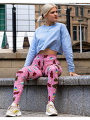 Regular Leggings (8-12 UK Size) - Poopicorn - Kukubird-UK