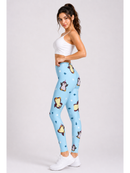 Regular Leggings (8-12 UK Size) - Pingucorn - Kukubird-UK