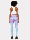 Regular Leggings (8-12 UK Size) - Luminous Leaves Active - Kukubird-UK