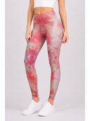 Regular Leggings (8-12 UK Size) - Pink Poly Cosmo - Kukubird-UK