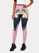 Regular Leggings (8-12 UK Size) - Spring in Bloom - Kukubird-UK