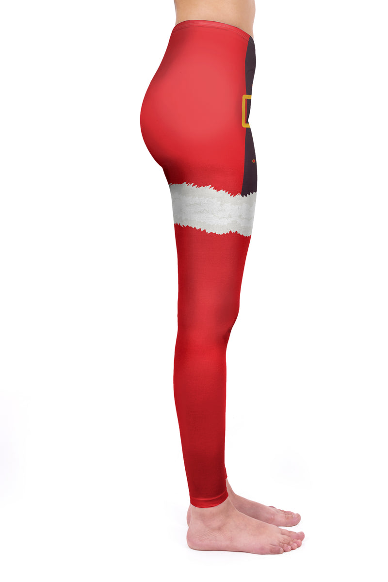 Curve Leggings (14-18 UK Size) - Santa Girl