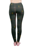 Regular Leggings (8-12 UK Size) - Deep Wood Check