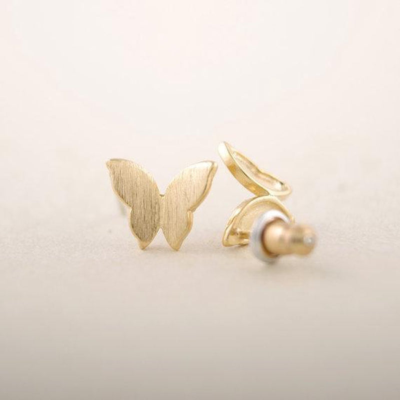 Earring - Golden Butterfly