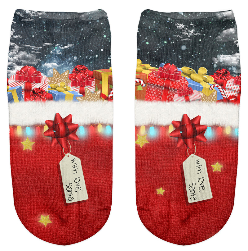 Ankle Socks - With Love Santa