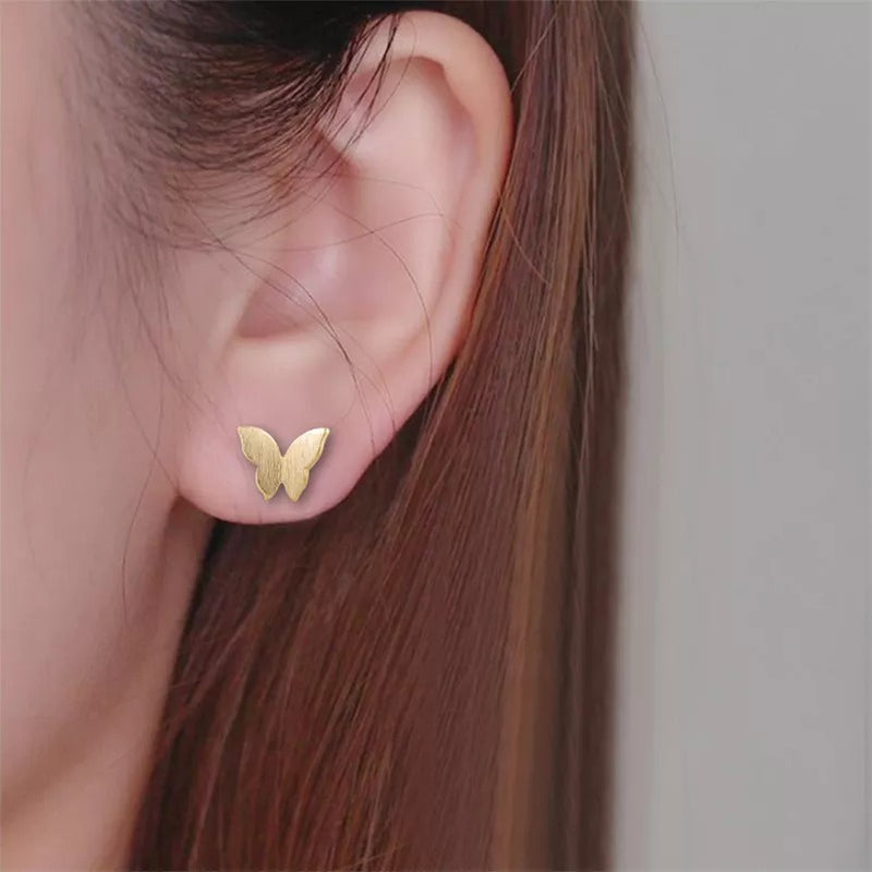 Earring - Golden Butterfly