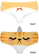 Horn Pantie - Polkadot Kitticorn (6-10 UK Size) - Kukubird_UK